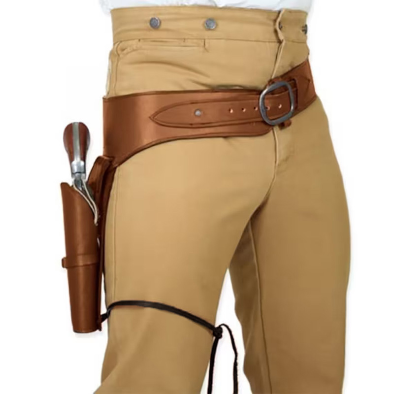 Cosplay Prop Pistol - Steampunkowy Stary Zachód Kowbojski Westernowa Kabura