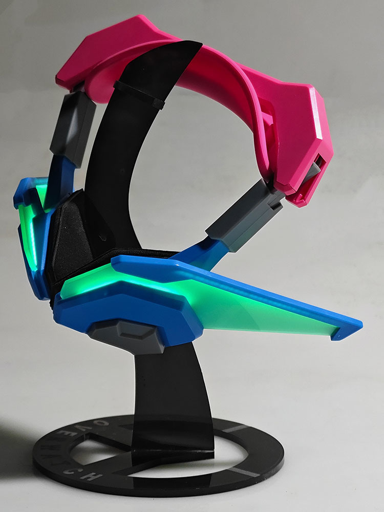 Dva Cosplay Prop - MMGG Game Overwatches D.Va muzyczny zestaw