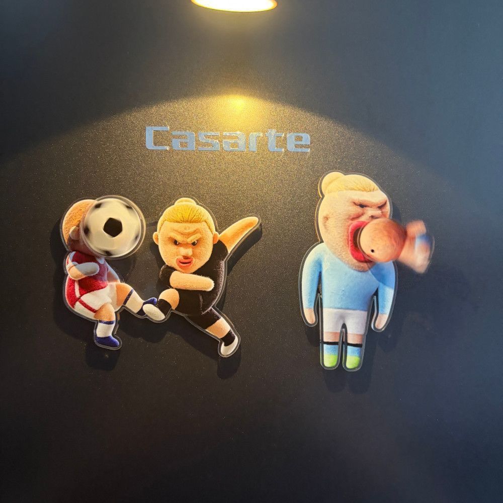 Acrylic Cosplay Prop - Zabawny magnes na lodówkę z Haalandem,