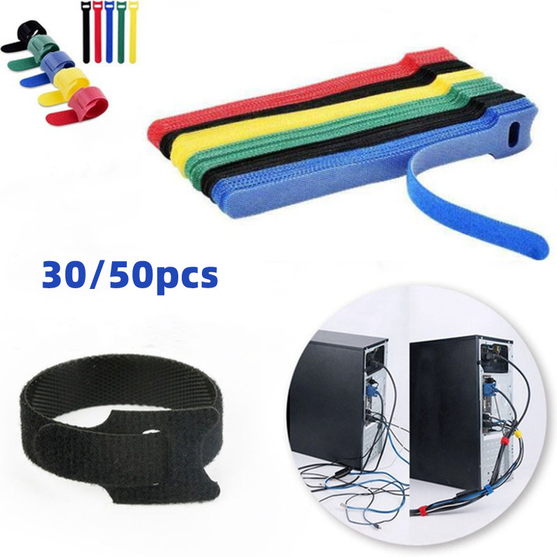 Velcro Hook Loop - Rzep do kabli, opaski kablowe, wielokrotnego