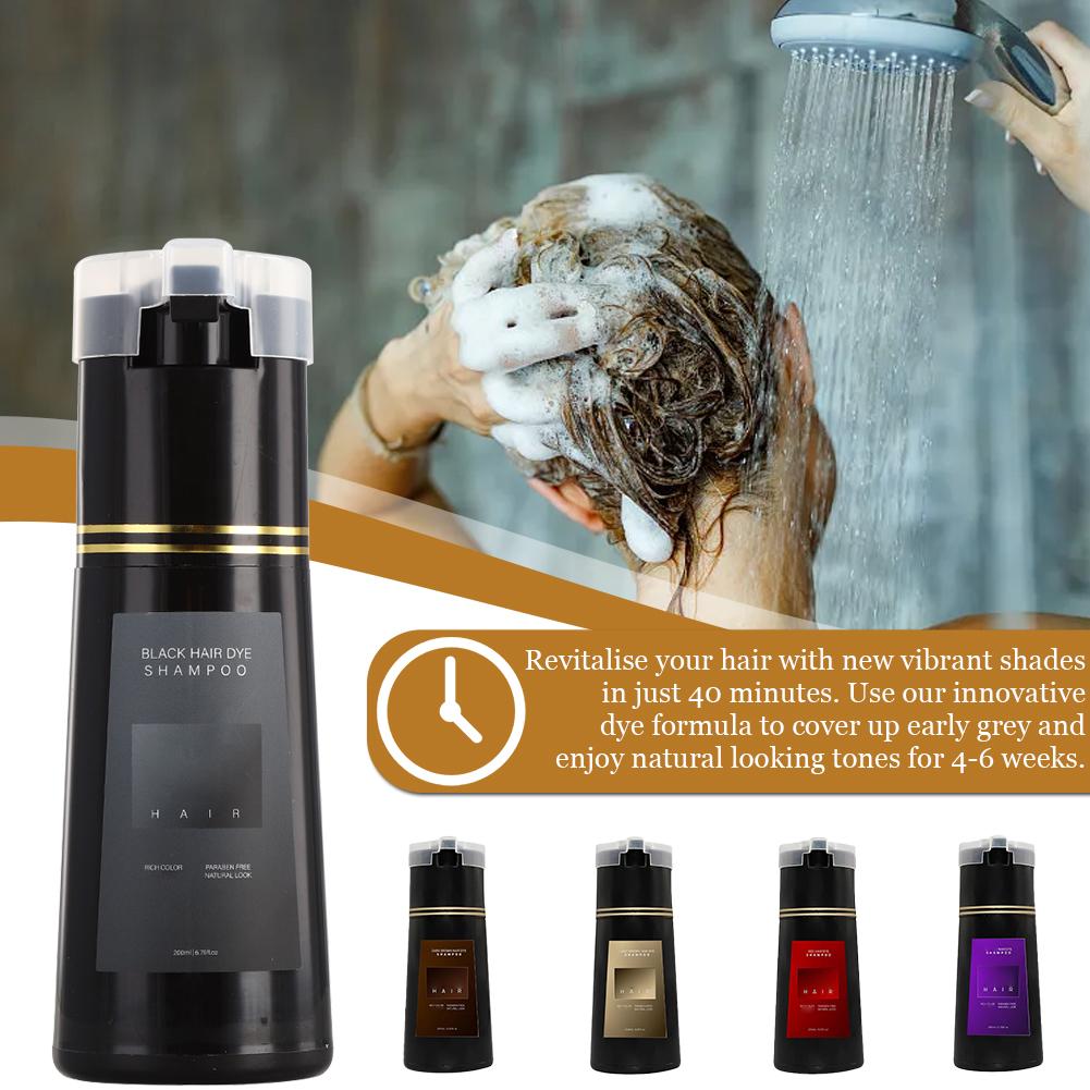 Hair Spray Color - Szampon do farbowania włosów 200ml, szybka