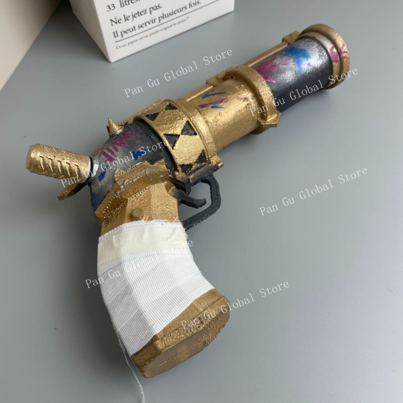 Cosplay Prop Pistol - 28cm/11.02in Jinx Pistol Customized 3D Print