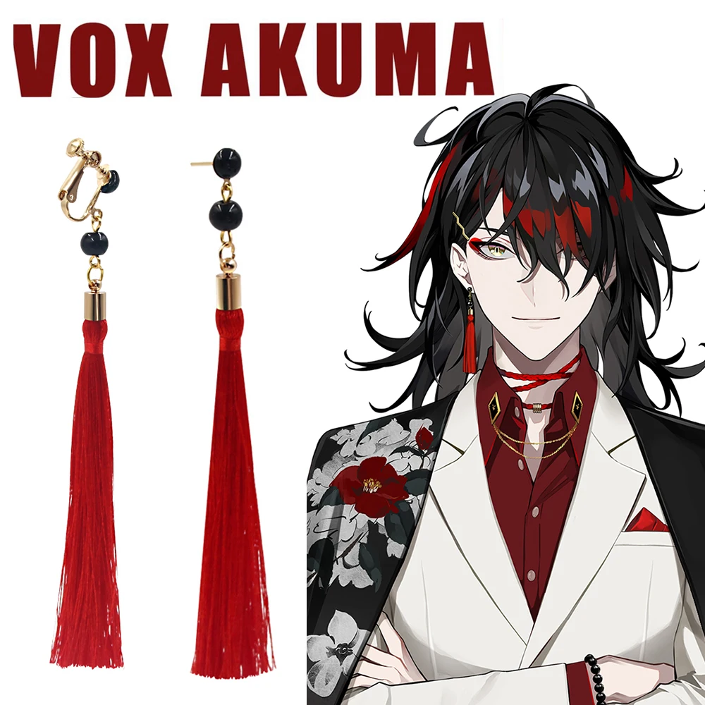 Prop En Cosplay - Kolczyki Cosplay Anime VTuber Vox Akuma