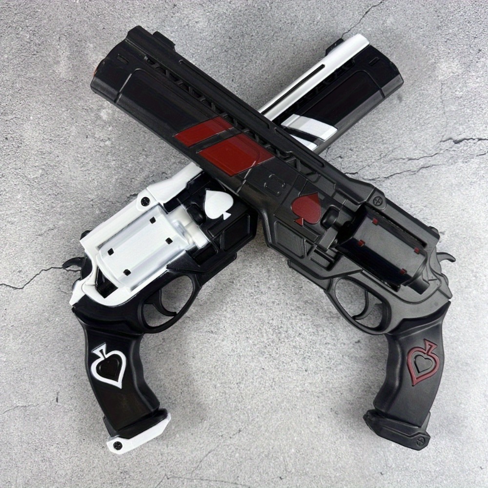 Cosplay Prop Pistol - 15-calowy pistolet PU Spades Gun Katana