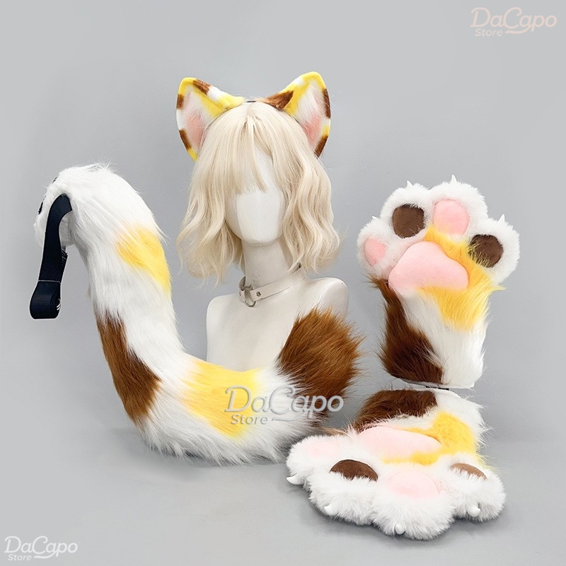 Kig Kigurumi Kot Calico Uszy O – Cosplay Prop Kit recenzja i cena