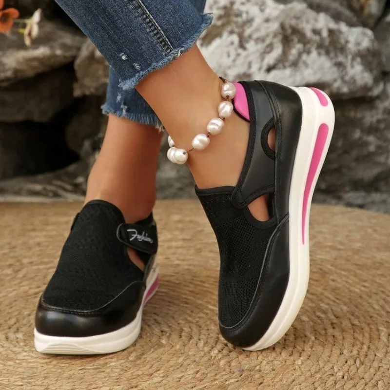 Damskie wsuwane sneakersy na p – Velcro Hook Loop recenzja i cena