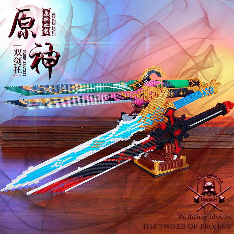 Genshin Impact miecz klocki ko – Cosplay Prop Building recenzja i cena