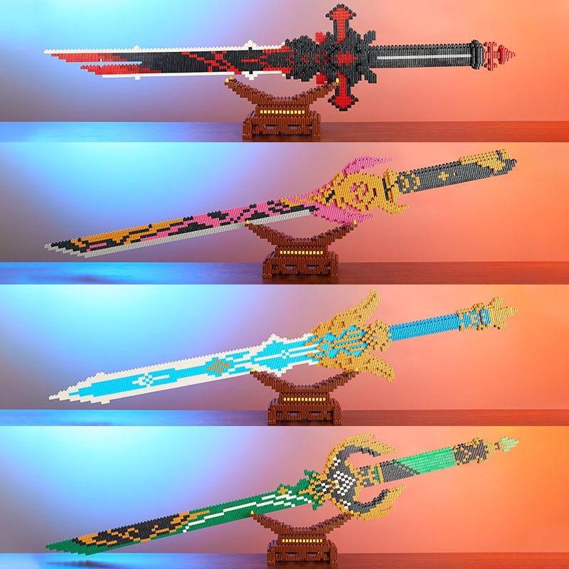 Genshin Impact miecz klocki ko – Cosplay Prop Building recenzja i cena