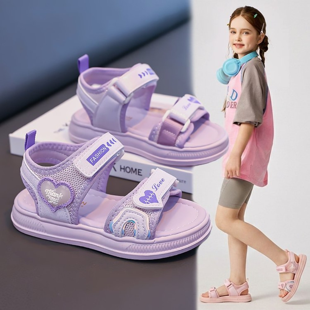 Dziewczęce sandały księżniczki – Velcro Hook Loop recenzja i cena