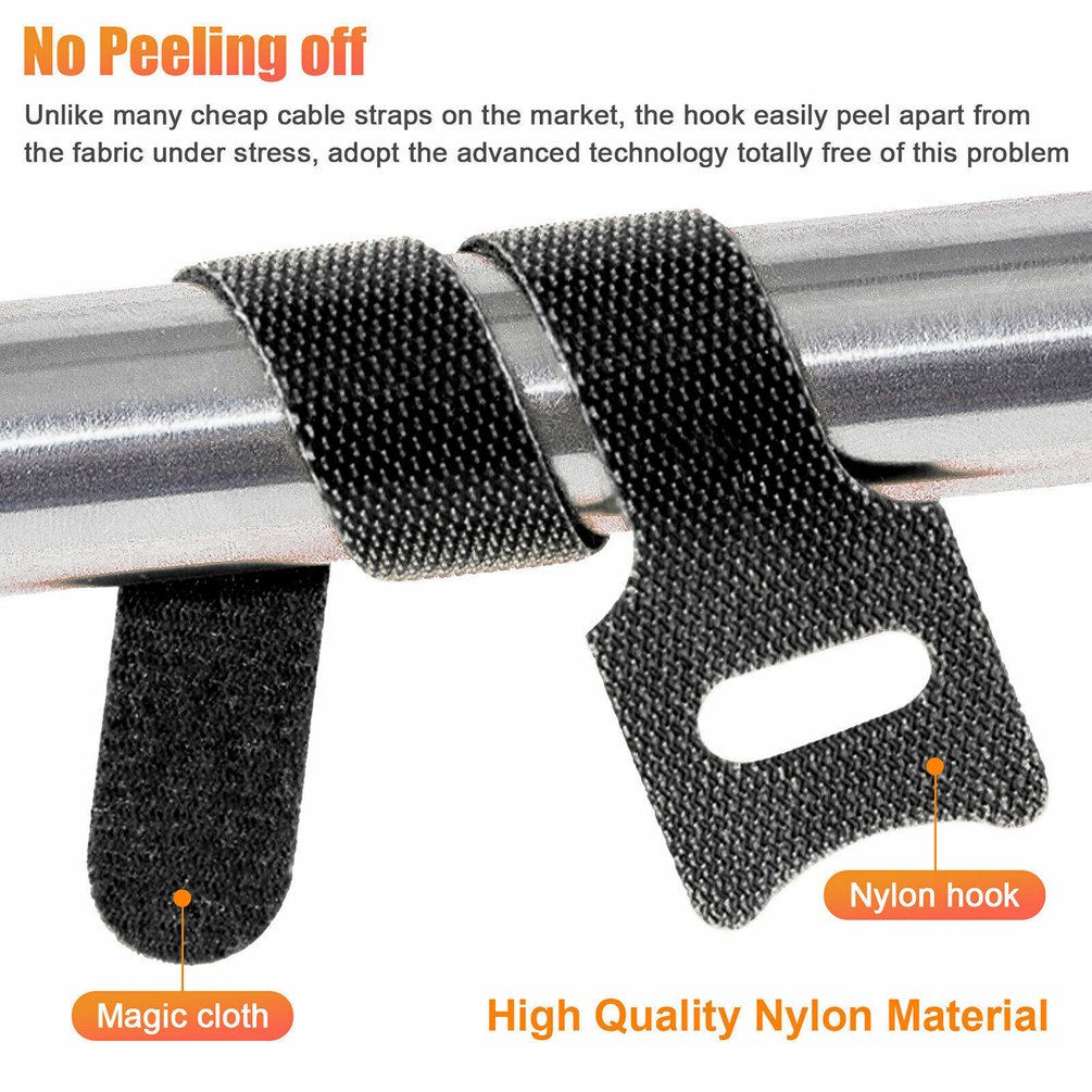 Rzep do kabli, opaski kablowe, – Velcro Hook Loop recenzja i cena