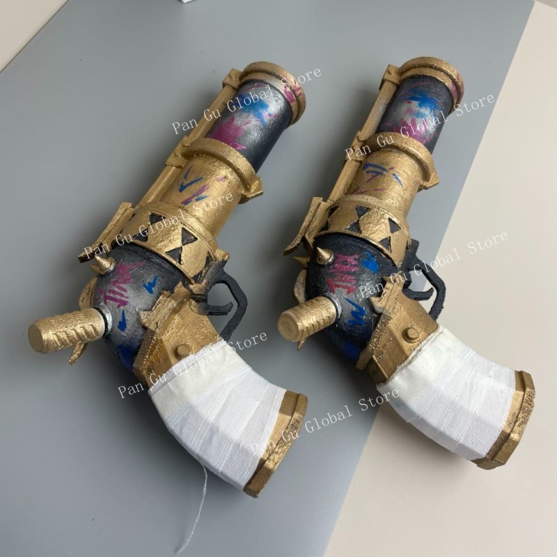 28cm/11.02in Jinx Pistol Custo – Cosplay Prop Pistol recenzja i cena