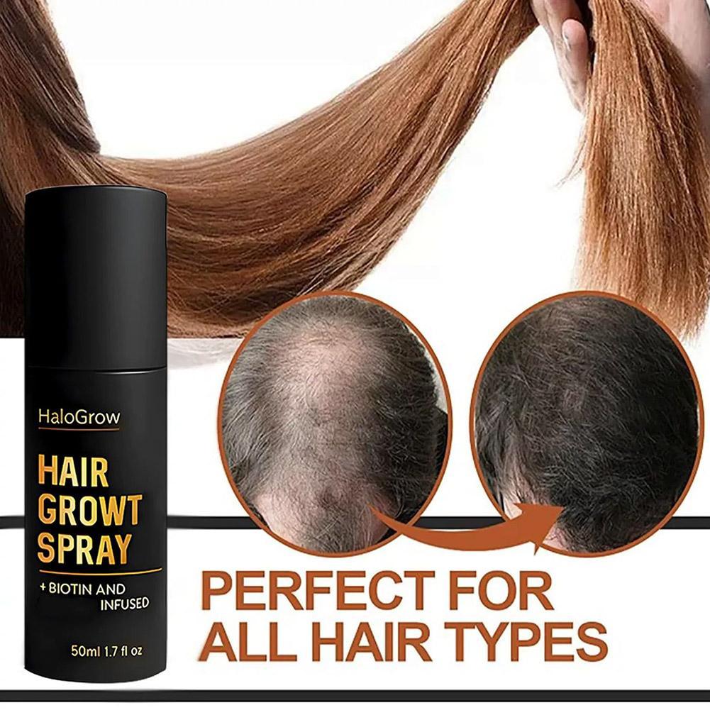 Spray na naturalny wzrost włos – Hair Spray Color recenzja i cena