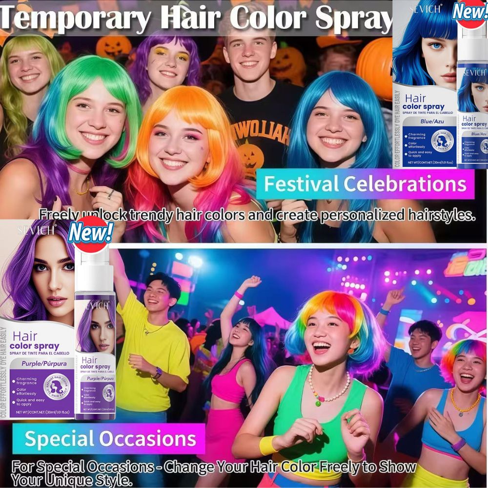 8 Kolorów Spray do Koloryzacji – Hair Spray Color recenzja i cena
