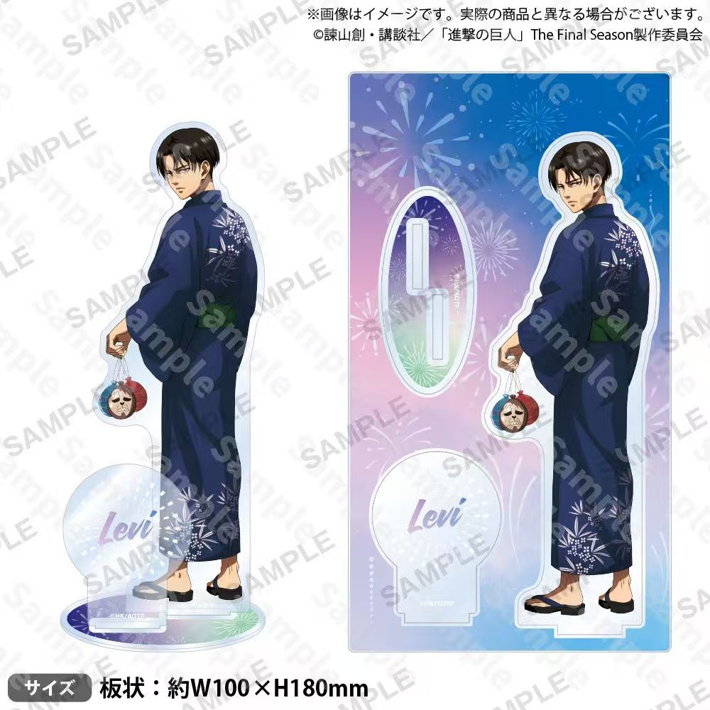 Figurka Atak Tytanów Levi, akr – Acrylic Cosplay Prop recenzja i cena